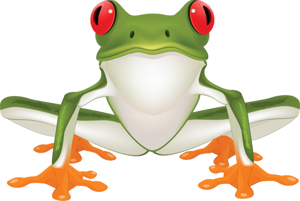 WebSkrill Peeking Frog Mascot